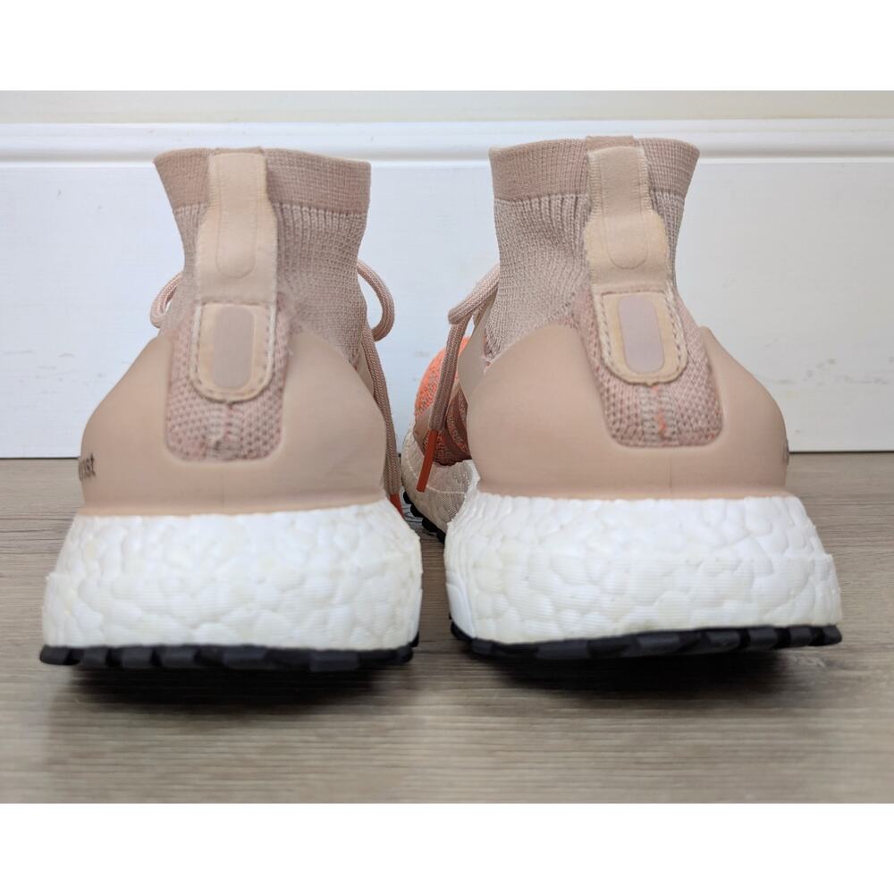Adidas Womens Ultraboost X All Terrain LTD 8.5 Orange Pink Running Primeknit - Picture 7 of 10